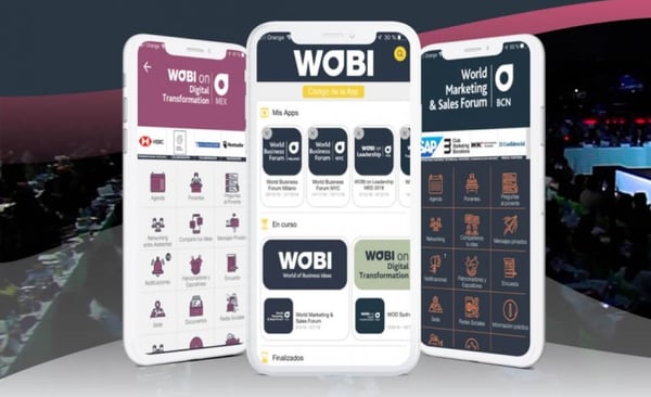 Tres Apps de los eventos de WOBI